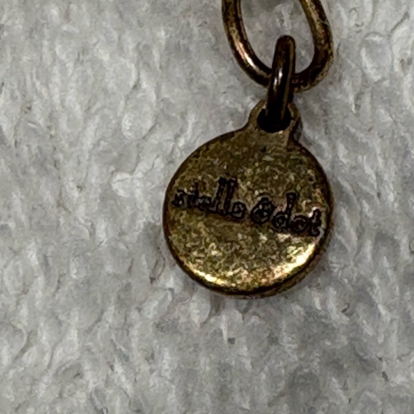 Stella & Dot Red Statement Bib Necklace with Crystal Accents - Picture 7 of 7